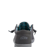 HEYDUDE Shoes Men’s Wally Sox Shoes in Charcoal