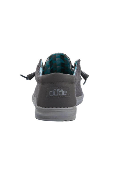 HEYDUDE Shoes Men’s Wally Sox Shoes in Charcoal