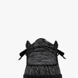 Hey Dude Shoes Men’s Wally Sport Knit Shoes in Black/Black