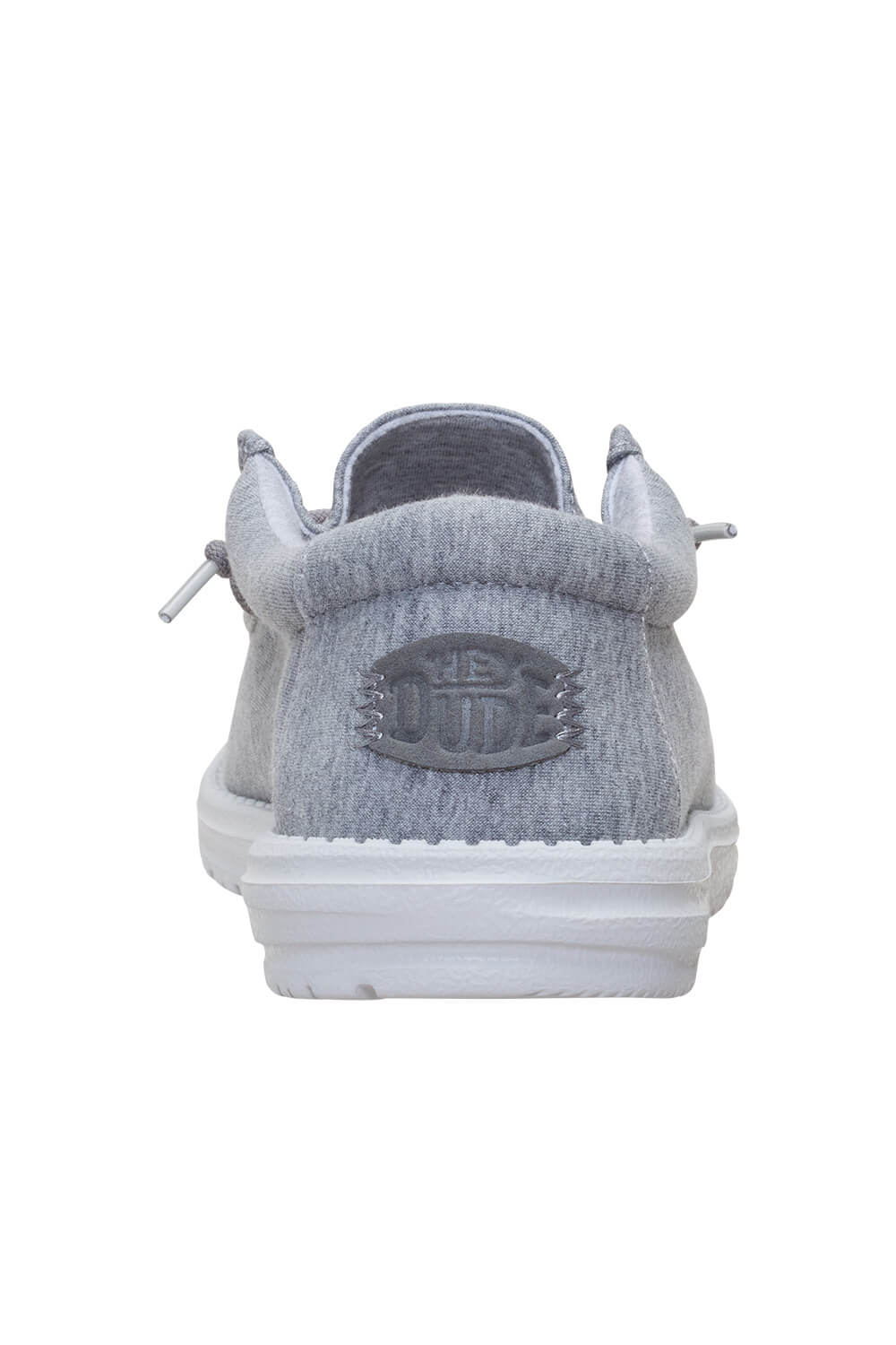 HEYDUDE Men’s Wally Stretch Jersey Shoes in Grey