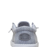 HEYDUDE Men’s Wally Stretch Jersey Shoes in Grey
