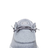 HEYDUDE Men’s Wally Stretch Jersey Shoes in Grey