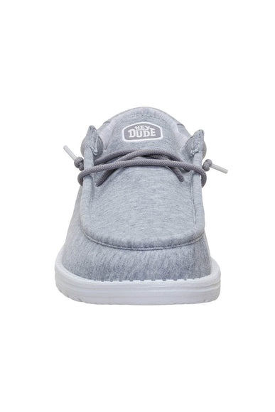 HEYDUDE Men’s Wally Stretch Jersey Shoes in Grey