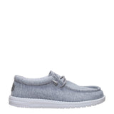 HEYDUDE Men’s Wally Stretch Jersey Shoes in Grey