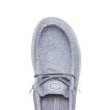 HEYDUDE Men’s Wally Stretch Jersey Shoes in Grey