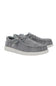 HEYDUDE Men’s Wally Stretch Sox Shoes in Grey