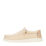 HEYDUDE Men’s Wally Stretch Sox Shoes in Irish Cream