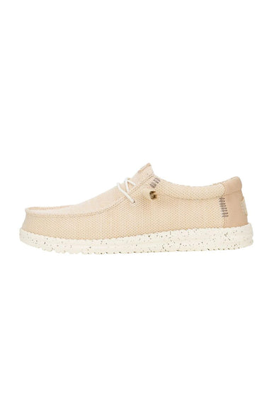 HEYDUDE Men’s Wally Stretch Sox Shoes in Irish Cream