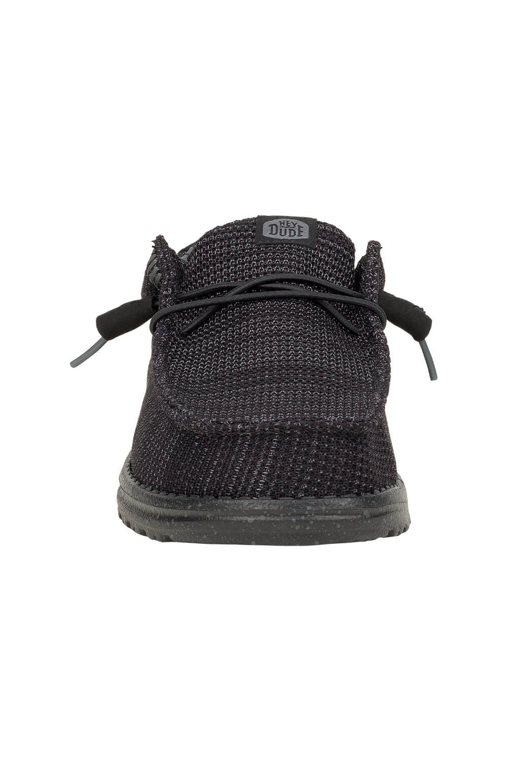 HEYDUDE Men’s Wally Stretch Sox Shoes in Black