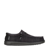 HEYDUDE Men’s Wally Stretch Sox Shoes in Black