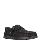 HEYDUDE Men’s Wally Stretch Sox Shoes in Black