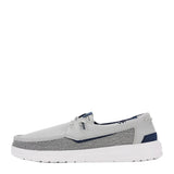 HEYDUDE Men’s Welsch Grip Classic Mesh Shoes in Grey