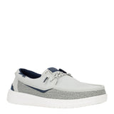 HEYDUDE Men’s Welsch Grip Classic Mesh Shoes in Grey