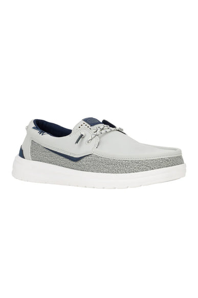 HEYDUDE Men’s Welsch Grip Classic Mesh Shoes in Grey