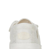 HEYDUDE Women’s Wendy Bow Shimmer Shoes in Silver