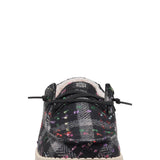 HEYDUDE Women’s Wendy Confetti Plaid Cozy Shoes in Black Multi