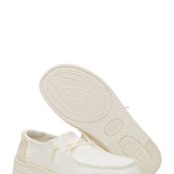 HEYDUDE Women’s Wendy Espadrille Woven Shoes in White