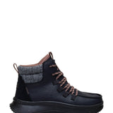 HEYDUDE Women’s Wendy Peak Apres Coated Canvas in Black