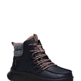 HEYDUDE Women’s Wendy Peak Apres Coated Canvas in Black