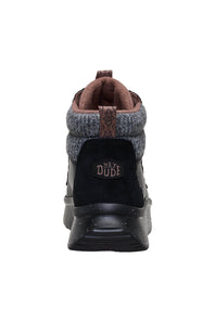 HEYDUDE Women’s Wendy Peak Apres Coated Canvas in Black