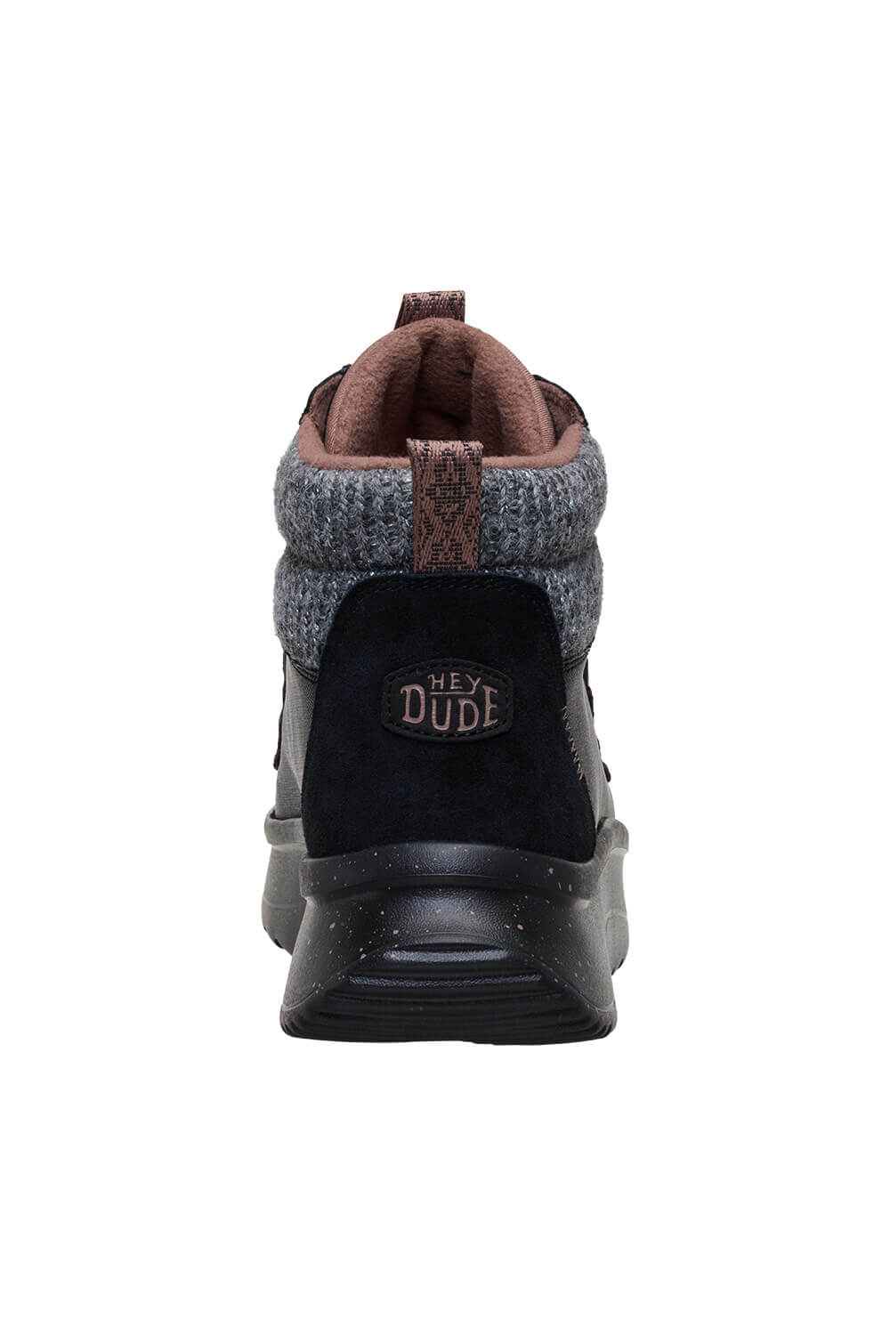 HEYDUDE Women’s Wendy Peak Apres Coated Canvas in Black