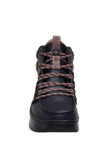 HEYDUDE Women’s Wendy Peak Apres Coated Canvas in Black