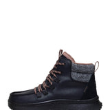 HEYDUDE Women’s Wendy Peak Apres Coated Canvas in Black