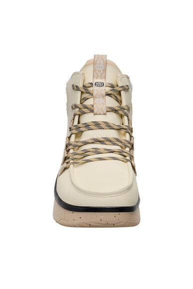 HEYDUDE Women’s Wendy Peak Apres Coated Canvas in Walnut 