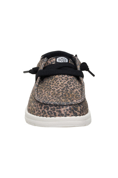 HEYDUDE Women’s Wendy Sparkle Animal Shoes in Leopard