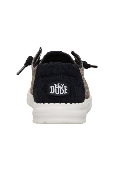 HEYDUDE Women’s Wendy Sparkle Animal Shoes in Leopard