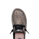 HEYDUDE Women’s Wendy Sparkle Animal Shoes in Leopard