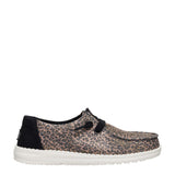 HEYDUDE Women’s Wendy Sparkle Animal Shoes in Leopard