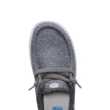 HEYDUDE Women’s Wendy Wool Cozy Shoes in Charcoal 