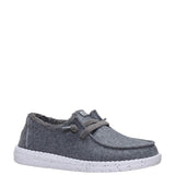 HEYDUDE Women’s Wendy Wool Cozy Shoes in Charcoal 