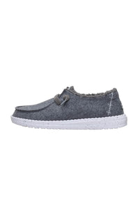 HEYDUDE Women’s Wendy Wool Cozy Shoes in Charcoal 