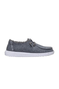 HEYDUDE Women’s Wendy Wool Cozy Shoes in Charcoal 