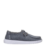 HEYDUDE Women’s Wendy Wool Cozy Shoes in Charcoal 