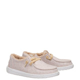 HEYDUDE Women’s Wendy Wool Cozy Shoes in Oatmeal
