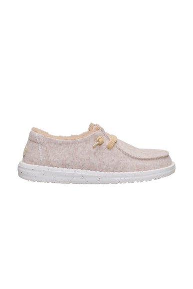 HEYDUDE Women’s Wendy Wool Cozy Shoes in Oatmeal