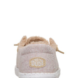 HEYDUDE Women’s Wendy Wool Cozy Shoes in Oatmeal