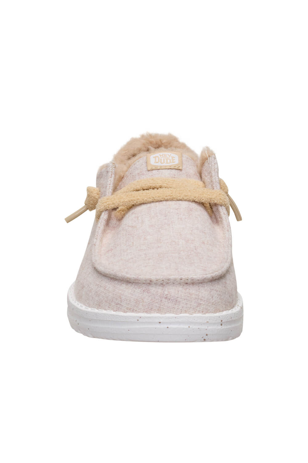 HEYDUDE Women’s Wendy Wool Cozy Shoes in Oatmeal
