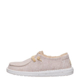 HEYDUDE Women’s Wendy Wool Cozy Shoes in Oatmeal