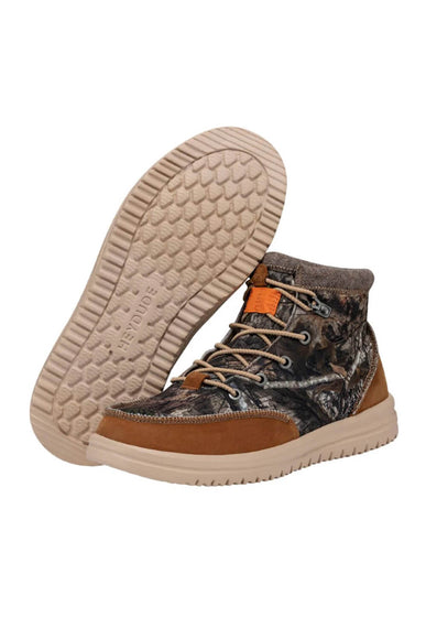 HEYDUDE Men’s Brandley Mossy Oak Country DNA Boots in Camo