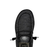 HEYDUDE Men’s Wally Stretch Shoes in Midnight Bunker