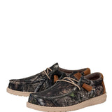 HEYDUDE Men’s Wally Mossy Oak Country DNA Shoes in Camo