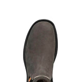 HEYDUDE Men’s Branson Craft Leather Chelsea Boots in Grey