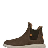 HEYDUDE Men’s Branson Craft Leather Chelsea Booties in Green