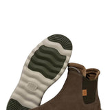 HEYDUDE Men’s Branson Craft Leather Chelsea Booties in Green