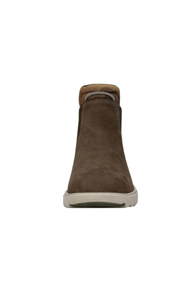 HEYDUDE Men’s Branson Craft Leather Chelsea Booties in Green