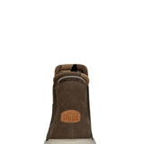 HEYDUDE Men’s Branson Craft Leather Chelsea Booties in Green
